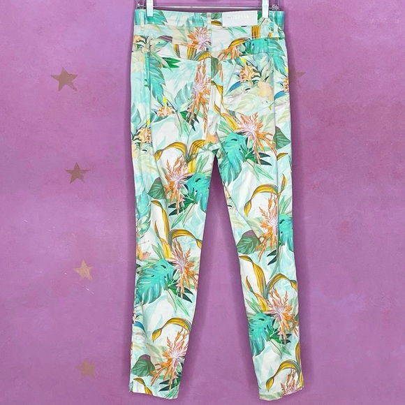 Marciano Tropical Floral Print Pants No 97 Women’s Size 29 Runyan Estate - Picture 3 of 13